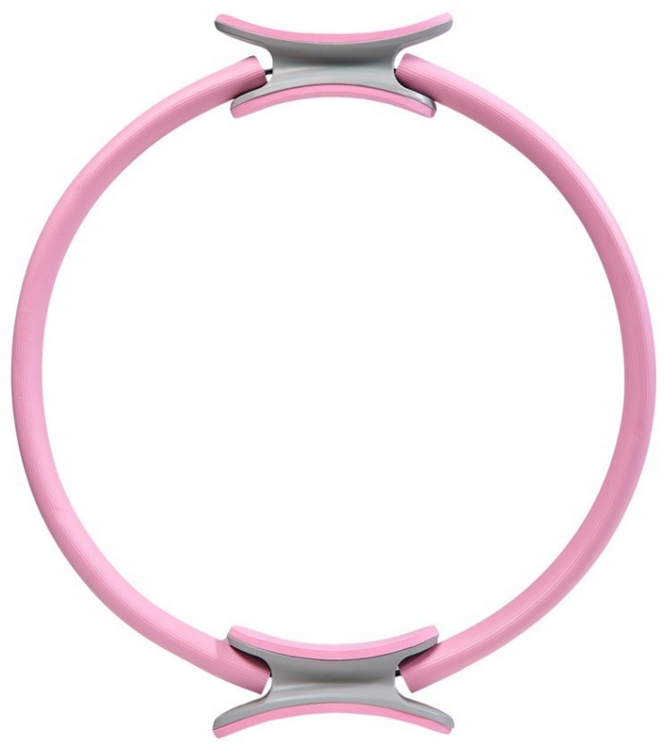 БЕЗ УПАКОВКИ Кольцо для пилатеса FA-402 39 см, розовый пастель (2111692)