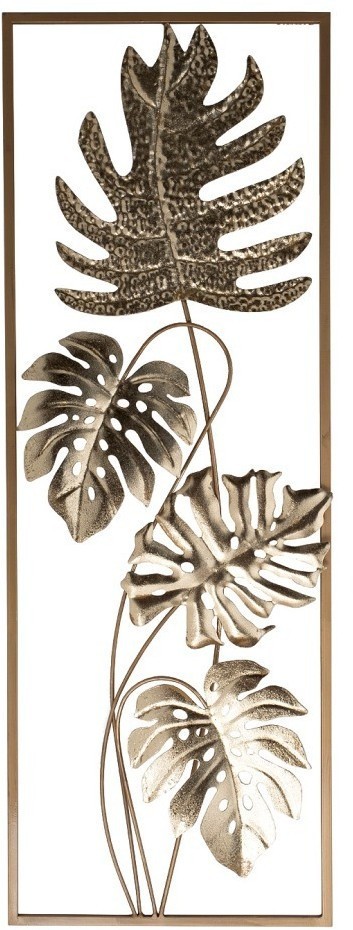 Панно декоративное "Тропические листья" 31,1*89,5*5,1см (TT-00011814)