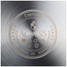 Кастрюля agness "феерия" стеклянная крышка, индукция, нерж.сталь,3,5 л 20х11 см (916-328)