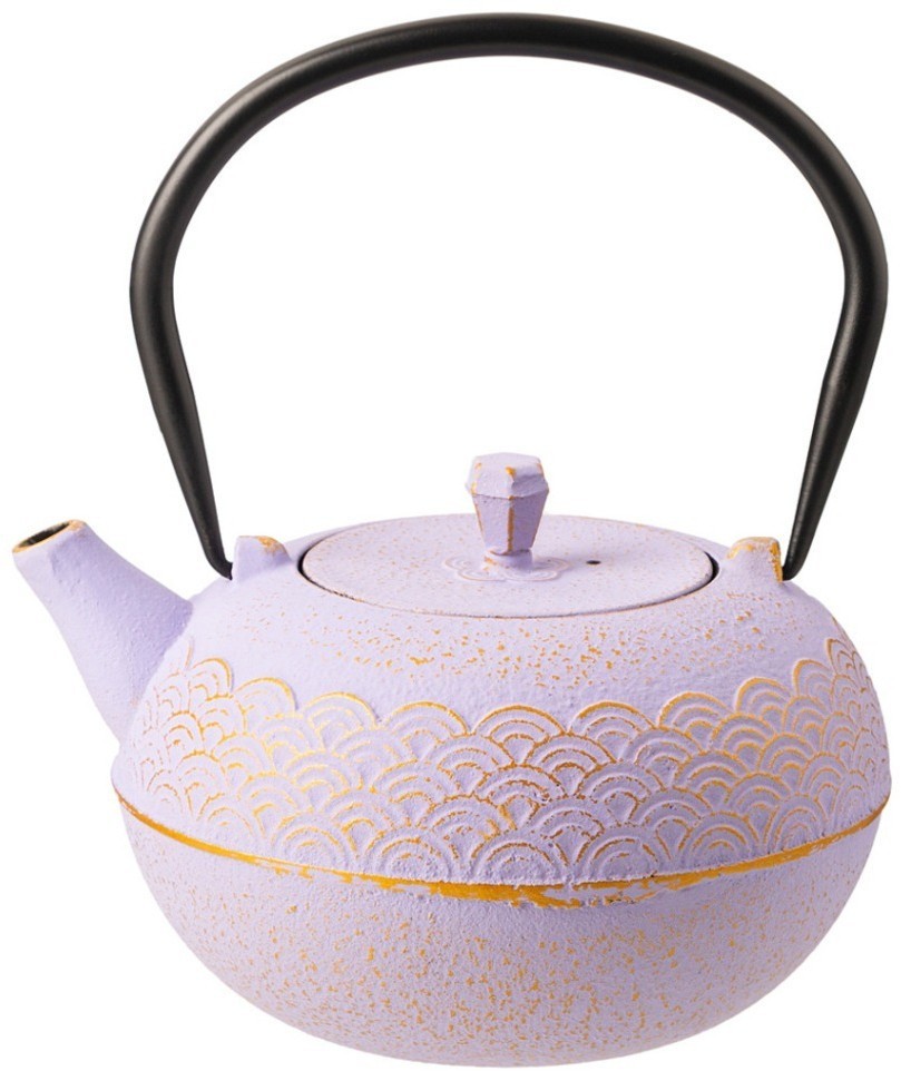 Заварочный чайник чугунный с эмалированным покрытием внутри 1200 мл Lefard (734-084)