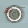 Тарелка суповая Drops, серая, 20 см, 0,75 л - EL-R2761/DROC Easy Life