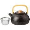 Заварочный чайник чугунный с эмалированным покрытием внутри 1100 мл Lefard (734-088)