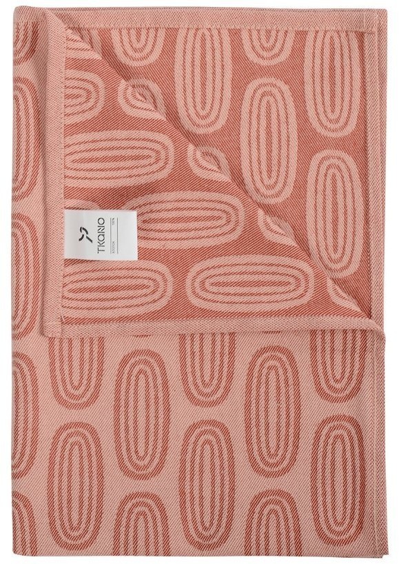 Полотенце кухонное с принтом sketch бордового цвета из коллекции wild, 45х70 см (65854)