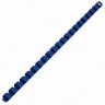 Пружины пластиковые для переплета к-т 100 шт 12 мм для сшив. 56-80 л. синие Brauberg 530914 (89963)