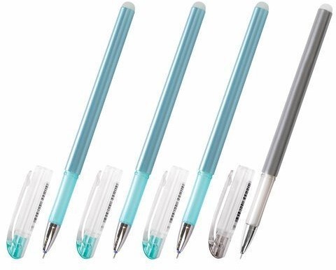 Ручки стираемые гелевые Staff College 0,38 мм 2 цвета 4 шт 143667 (3) (86917)