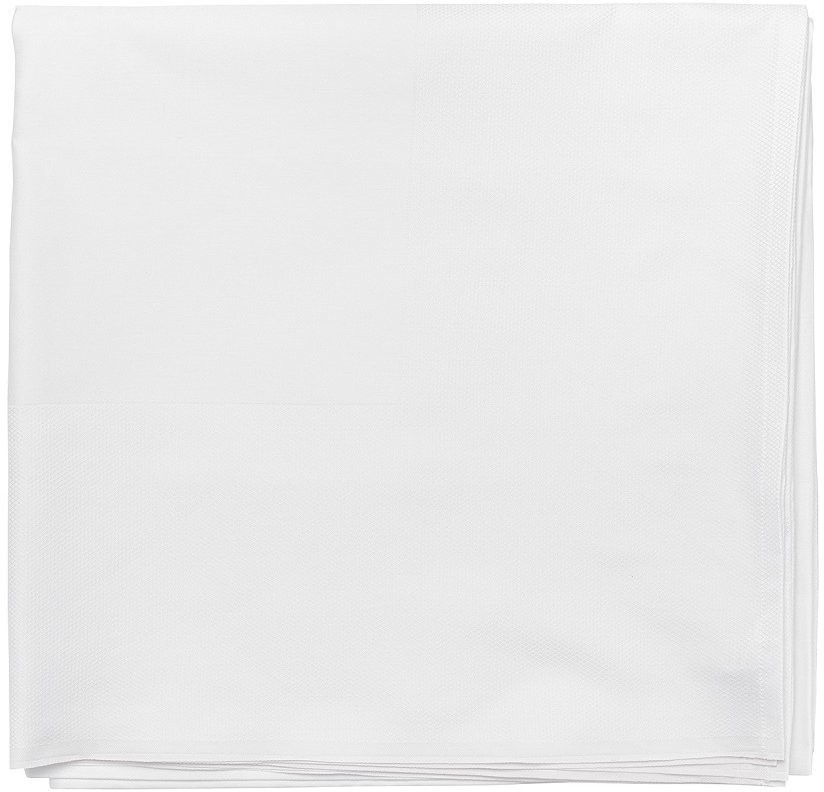 Скатерть классическая белого цвета из хлопка из коллекции essential, 180х180 см (72183)