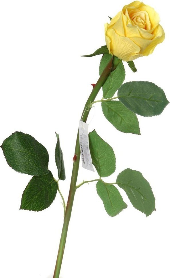 Цветок искусственный "роза" длина=50 см Lefard (23-268)