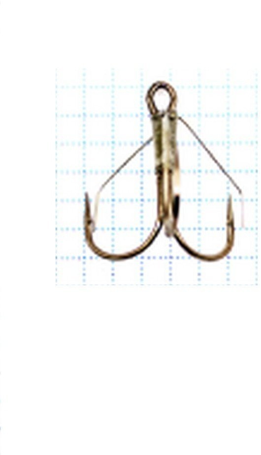 Крючок Koi Weedless Treble Hook № 1/0 , BN, тройник незацепляйка (5 шт.) KH2335-1/0BN (69028)