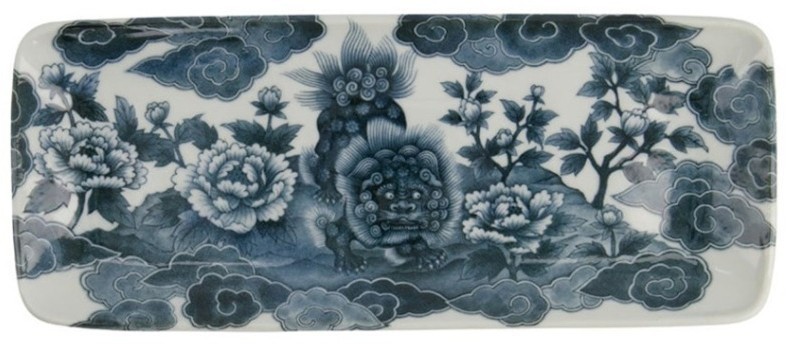 Тарелка 18749, фарфор, blue/white, TOKYO DESIGN