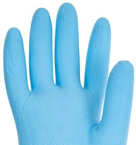 Перчатки нитриловые многоразовые гипоаллергенные Лайма размер XL 605000 (12) (87201)