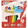 Фломастеры суперсмываемые утолщенные Carioca Bravo 12 цветов 42755/151910 (2) (66548)