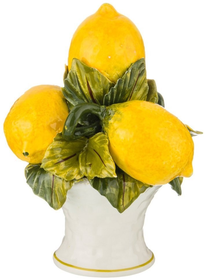 Изделие художественно-декоративное "лимоны" диаметр 15 см  высота 20 см ORGIA (335-382)