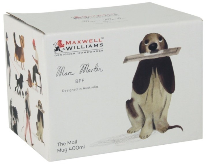 Кружка Пёс с газетой, 0,4 л - MW637-DX1064 Maxwell & Williams