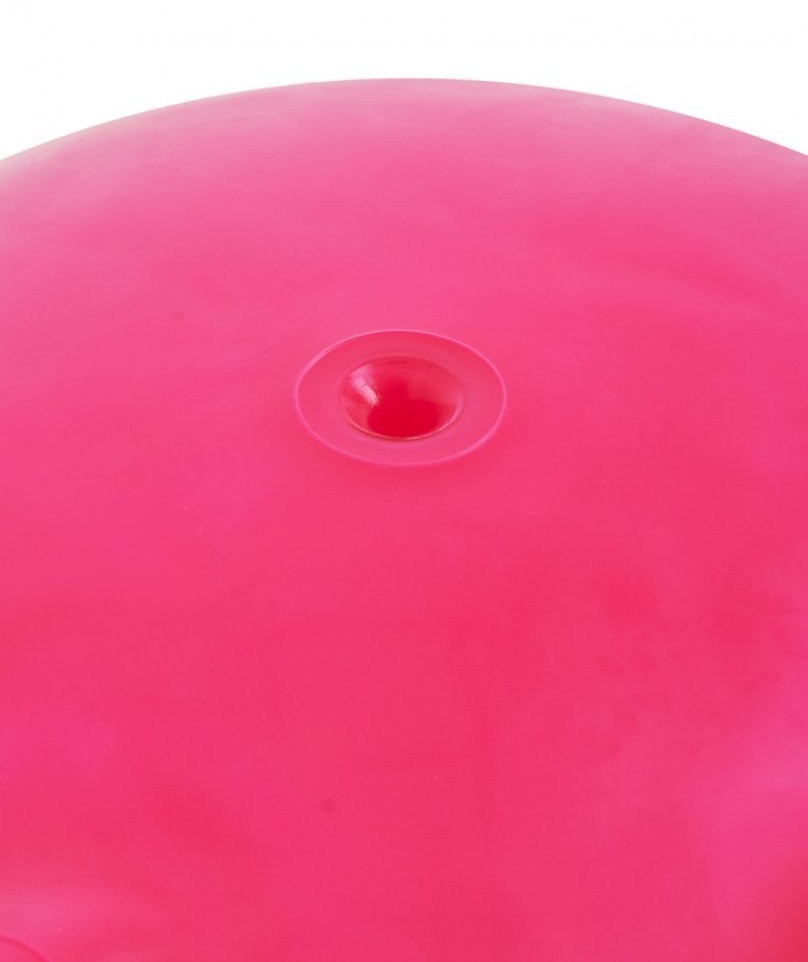 Фитбол детский с ручкой GB-406 антивзрыв, 500 гр, розовый, 45 см (1676074)