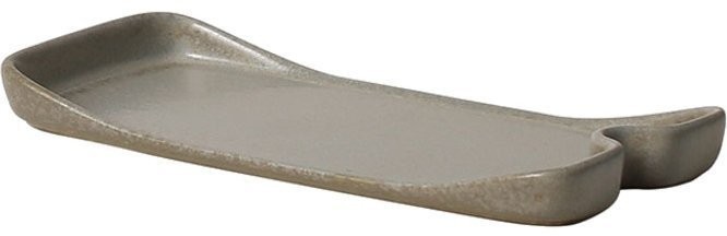 Тарелка L9258-648U, каменная керамика, grey, ROOMERS TABLEWARE