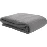 Полотенце банное фактурное серого цвета из коллекции essential, 90х150 см (69139)