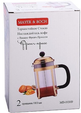 Заварник Френч-Пресс (800 мл) Mayer&Boch (x12) (31369)
