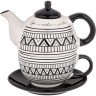 Набор 2 пр. чайник объем 490 мл и чашка объем 280 мл  коллекция "этника" Lefard (155-618)