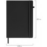Скетчбук А4 Brauberg Art Classic 80 листов 140 г/м2 черная бумага 113206 (85464)
