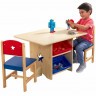 Набор детской мебели "Star"(стол+2 стула+4 ящика) (26912_KE)