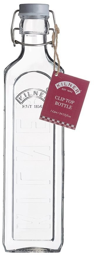 Бутылка clip top с мерными делениями 1 л (66062)