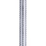 Гриф для штанги BB-102 W-образный, d=25 мм, металлический, с металлическими замками, хром, 120 см (1484386)