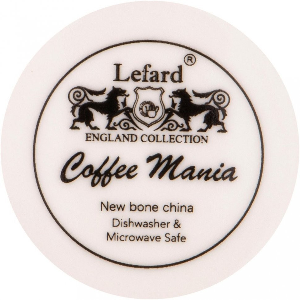 Кружка lefard coffemania с крышкой 400мл Lefard (776-049)
