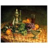 Картина по номерам 40х50 см ОСТРОВ СОКРОВИЩ Натюрморт с виноградом на подрамн 662896 (95457)