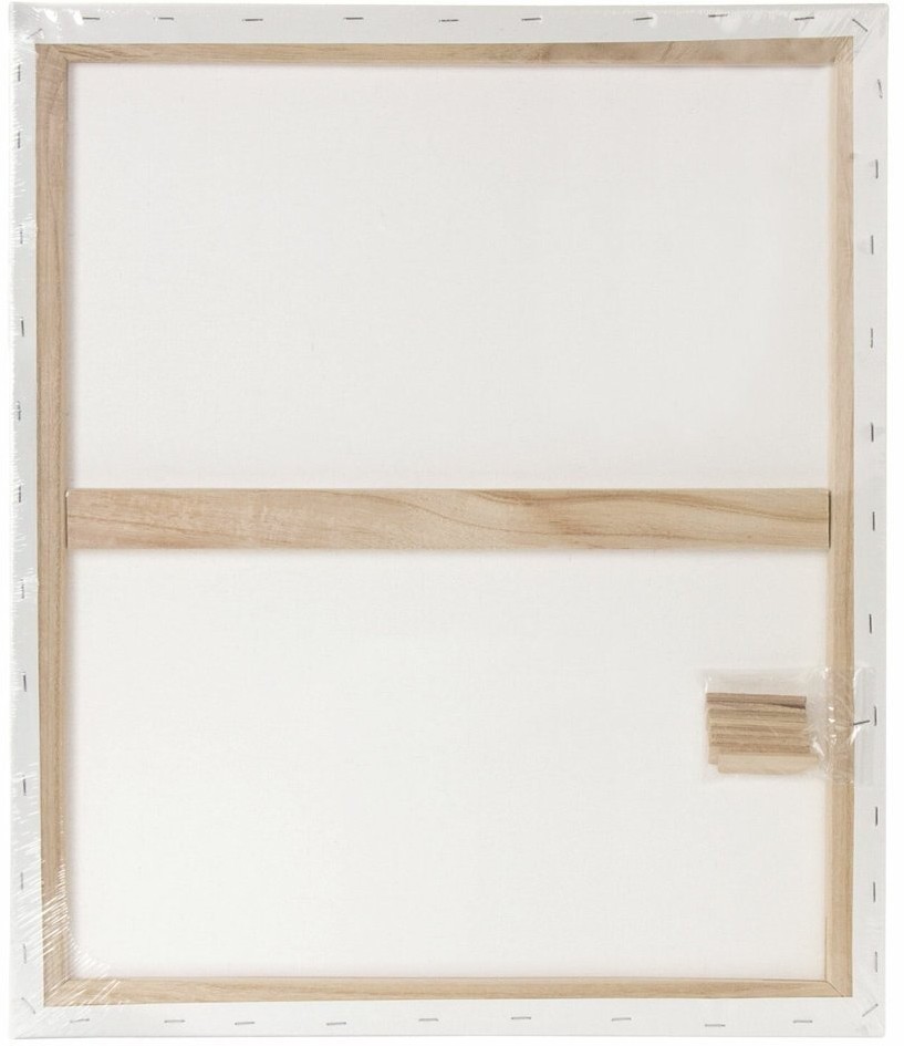 Холст грунтованный на подрамнике Brauberg Art Debut 50х60 см хлопок мелкое зерно 191025 (69614)