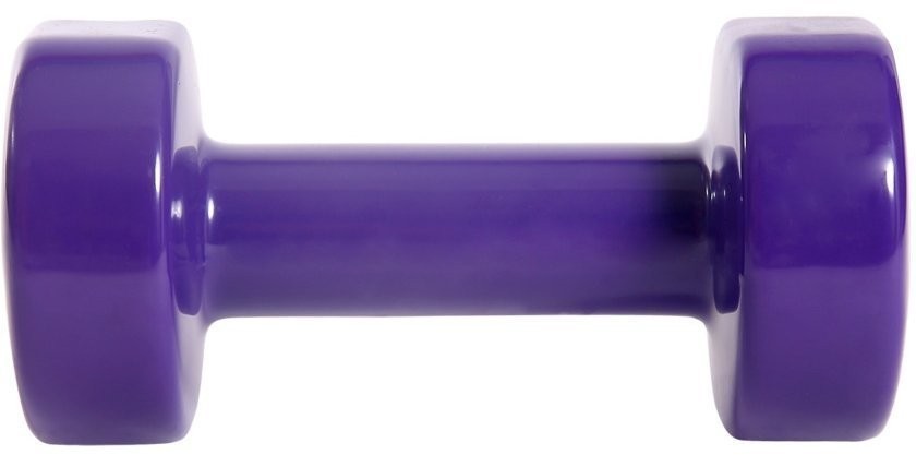 Гантель виниловая DB-101 4 кг, фиолетовый (998431)