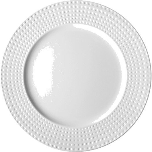 Тарелка S0406/22941, 17.5 см, фарфор, white