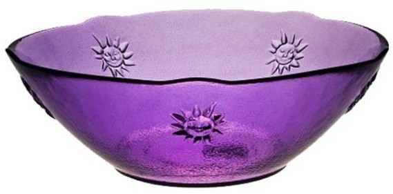 Чаша 7366DB21, 25 см, стекло, lavender, SAN MIGUEL
