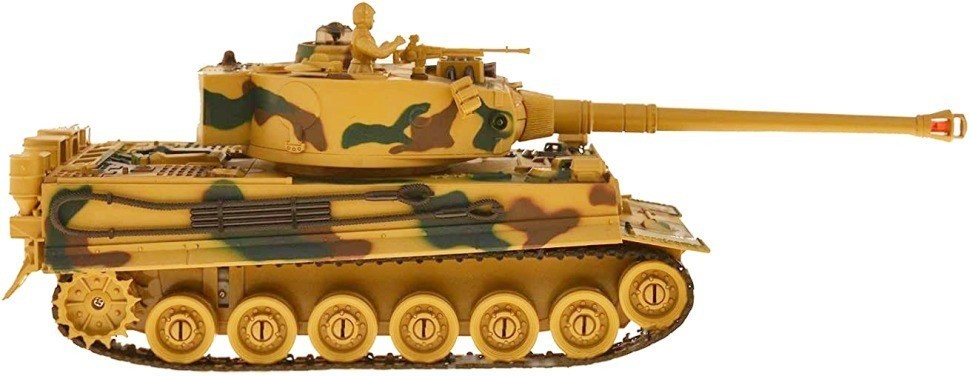 Радиоуправляемый танковый бой (Abrams M1A2PK США + GERMAN TIGER Германия) 2.4GHz (ZG-99823)