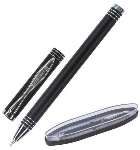 Ручка подарочная шариковая Brauberg Magneto 0,5 мм синяя 143494 (2) (86897)