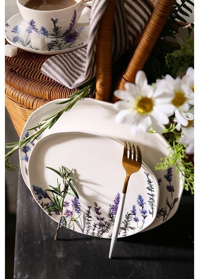 Набор тарелок floral, D19 см, 2 шт. (72368)