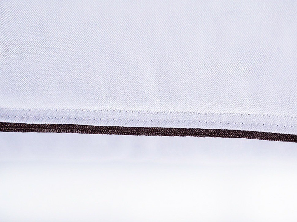 Подушка упругая полупуховая Natura Sanat Ружа 70х70, из белого хлопка (100%) Р-П-5-3 (89238)