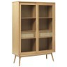Шкаф книжный unique furniture, barrali, 110х40х160 см (72020)