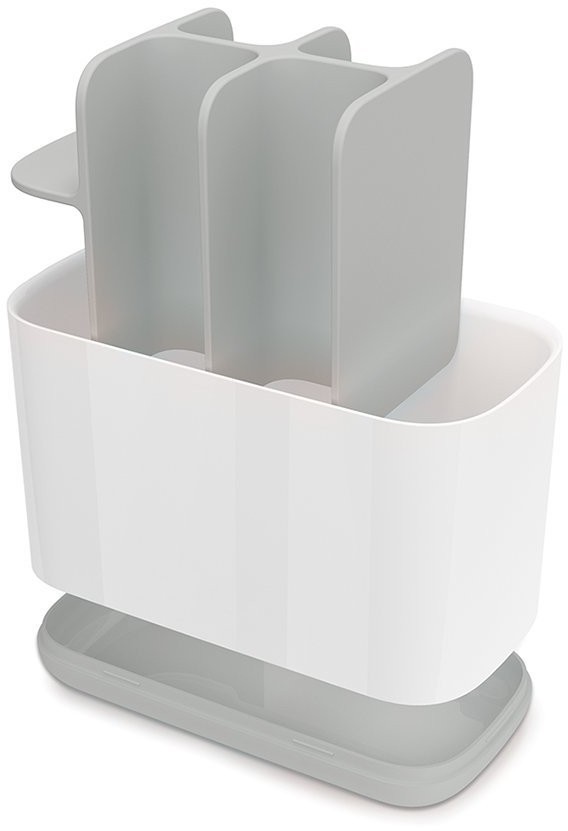 Органайзер для зубных щеток easystore, 13х9,5х17,5 см, бело-серый (61472)