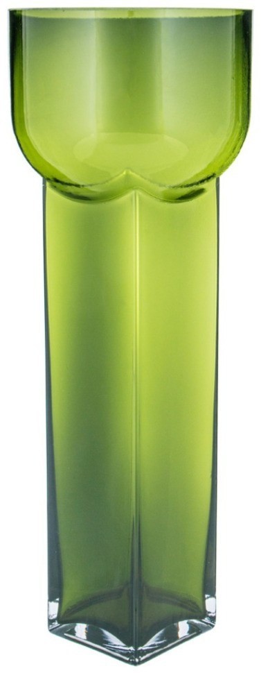 Ваза "modern" olive 13*13*35 cm Bronco (694-057)