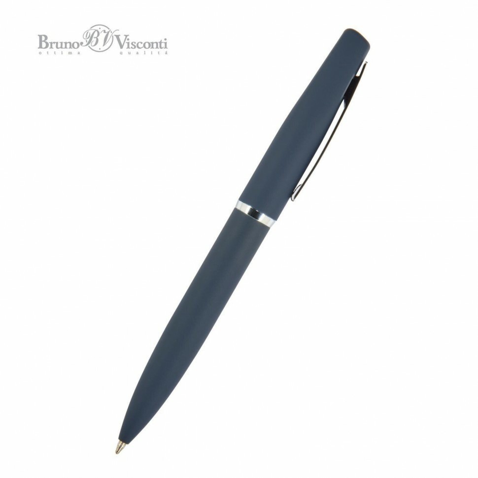 Ручка подарочная шариковая BRUNO VISCONTI Portofino 1 мм футляр синяя 20-0251-02/01 144188 (92721)