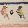 Ковер из хлопка в этническом стиле с орнаментом Птицы из коллекции ethnic, 120х180 см (69432)