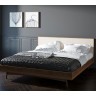 Кровать в Скандинавском стиле двуспальная Bruni white 160*200 арт BR-16WH-ET