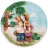 Тарелка декоративная "кролики" 21*4см Lefard (59-697)