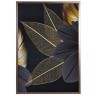 Холст "Золотые листья-3" 100х70 см, багет( латунь),поталь (TT-00010799)