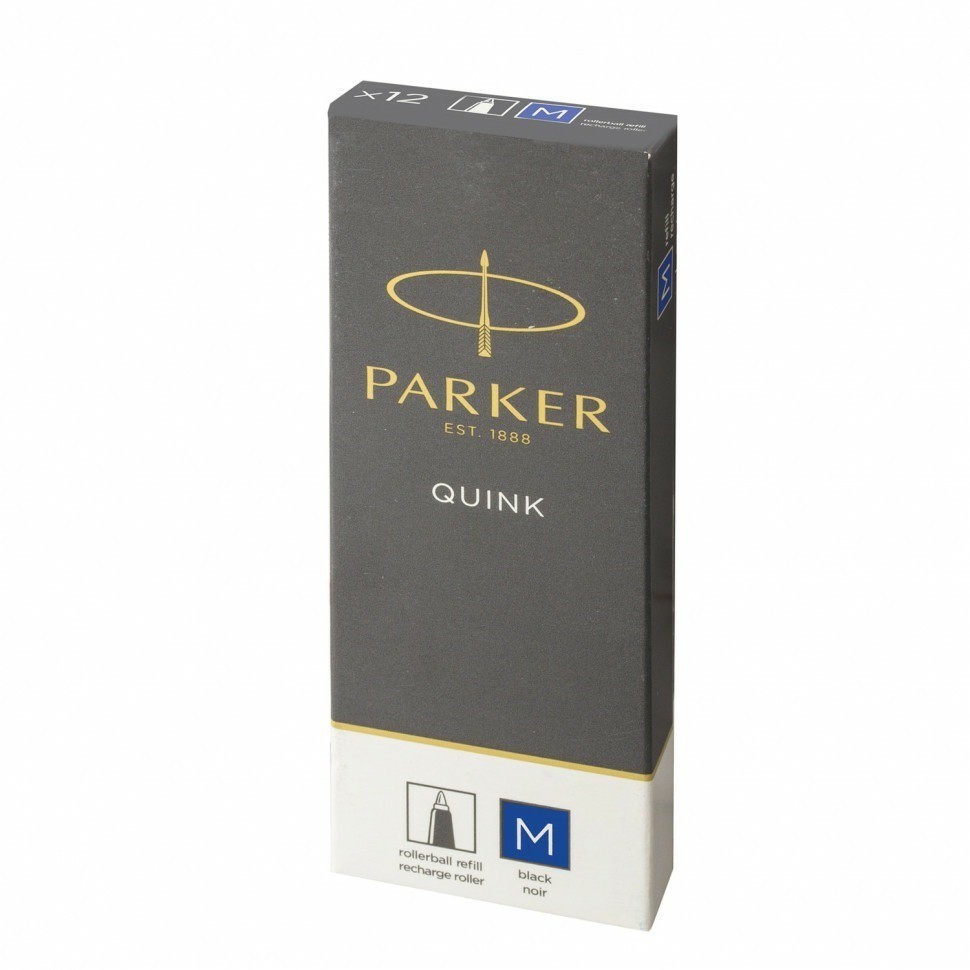 Стержень для ручки-роллера Parker "Quink RB" металлический 116 мм узел 0,7 мм синий 170317 (89460)