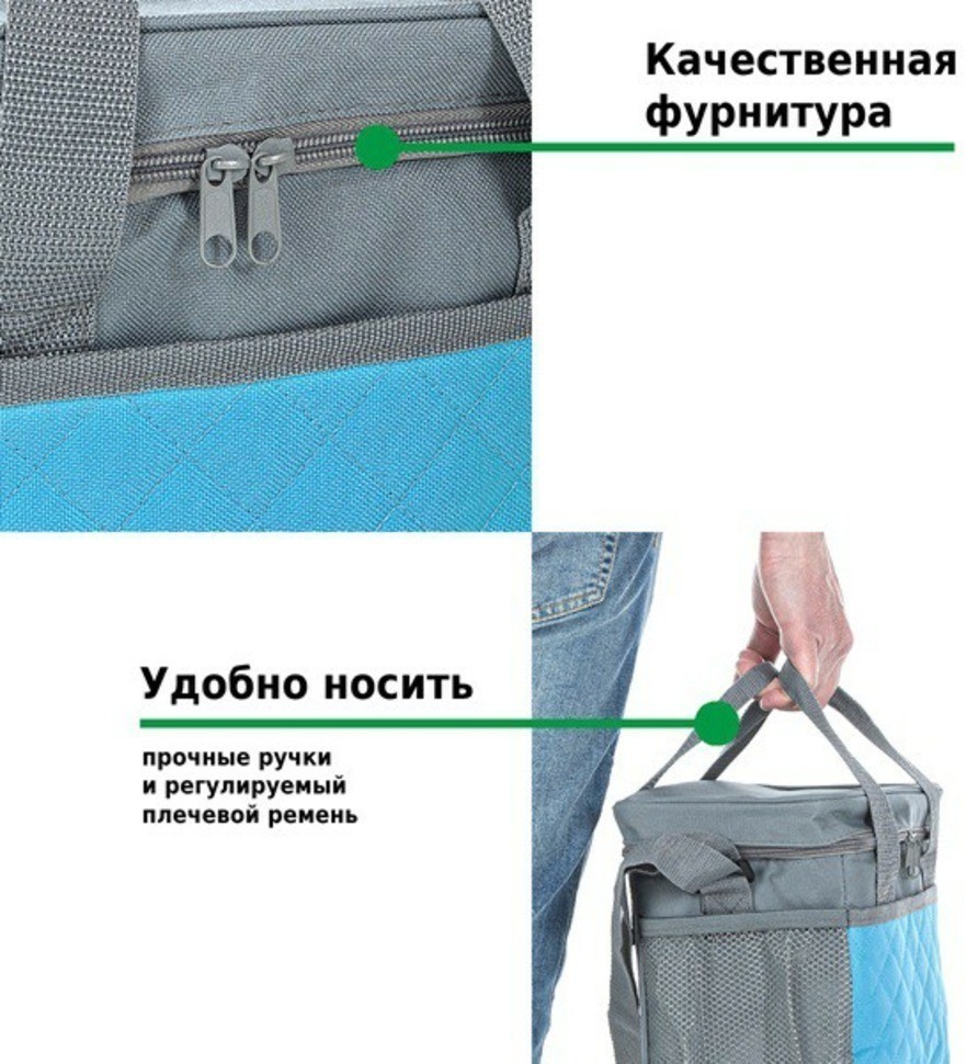 Изотермическая сумка-холодильник 8л P2108 (96257)