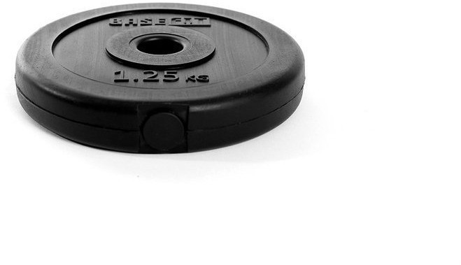 Диск пластиковый BB-203 d=26 мм, черный, 1,25 кг (1483991)