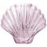 Ваза для цветов seashell, 20 см, розовая (75723)