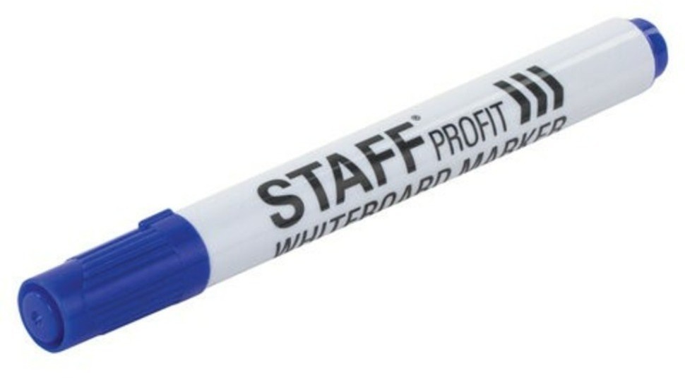 Маркеры для доски Staff Profit 2,5 мм 4 цвета 151648 (6) (86691)