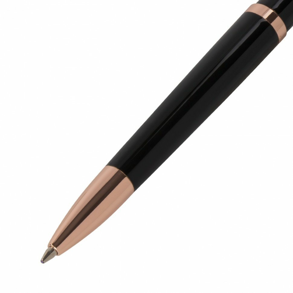 Ручка подарочная шариковая GALANT PUNCTUM BLACK 0,7 мм синяя 143514 (92697)